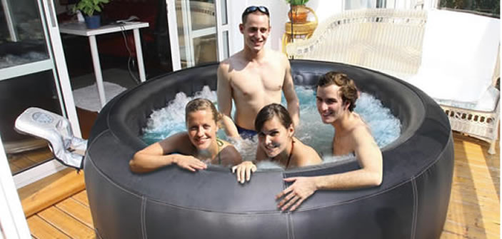 Features of inflatable spas