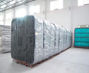 Hot Tubs ready for shipping