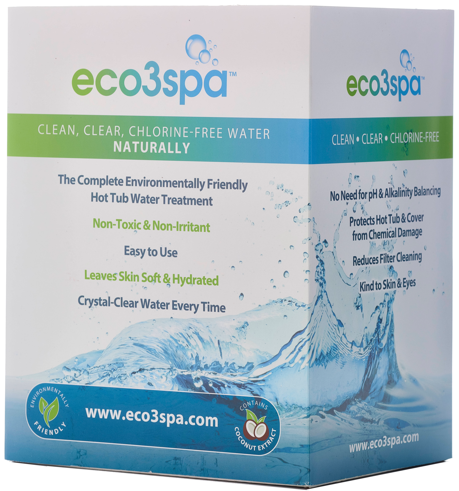 eco3spa Watercare Kit with Sanitising Tablets